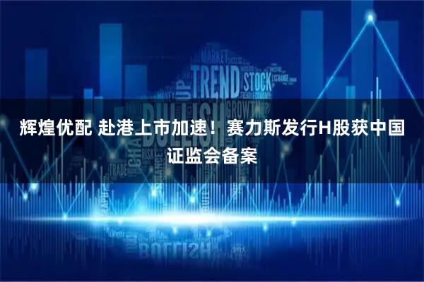 辉煌优配 赴港上市加速！赛力斯发行H股获中国证监会备案