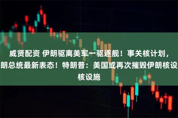 威贤配资 伊朗驱离美军一驱逐舰!事关核计划,伊朗总统最新表态!特朗普:美国或再次摧毁伊朗核设施